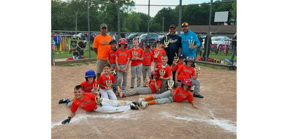 2022 Minor Boys 2nd place - Astros