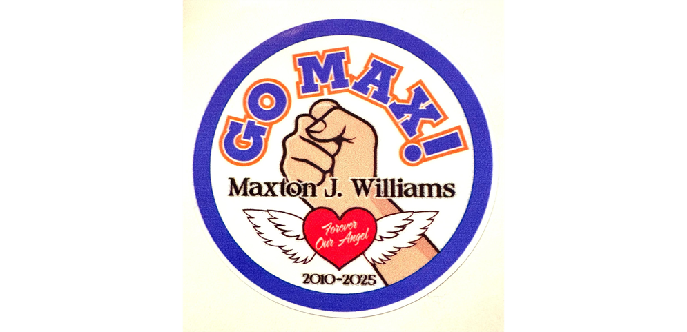 Our condolences go out to the Williams Family on the unfortunate passing of Max. Our thoughts are with you. 