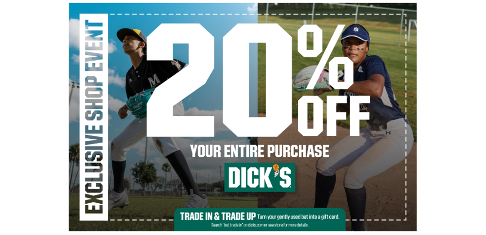 2026 Dicks Sporting Goods Coupons are here!