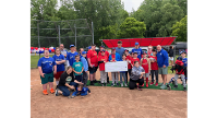 Buffalo Bill Joe Andreessen visits to celebrate EMW Dream League